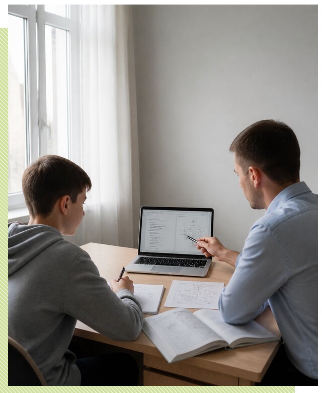 Репетитор по информатике для 7 класса школьникам в Кашире